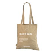 Moon Babe Recycled cotton bag